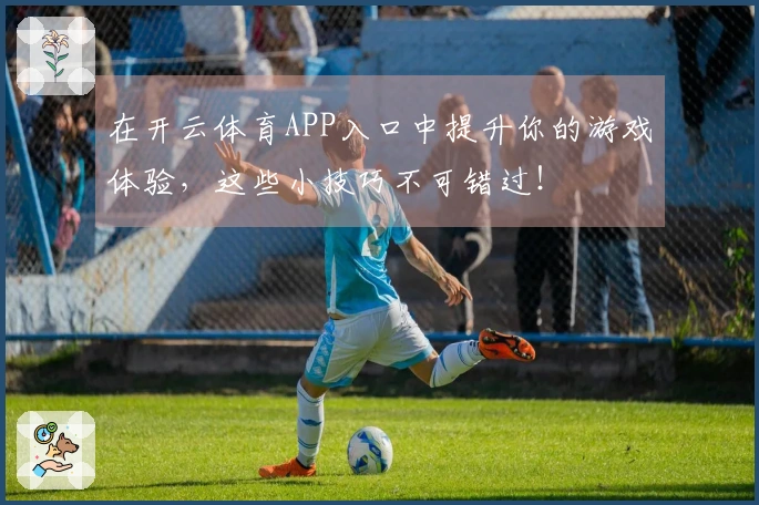 在开云体育APP入口中提升你的游戏体验,这些小技巧不可错过!